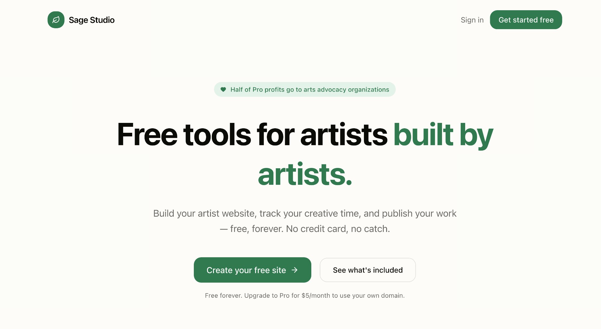 Sage Studio